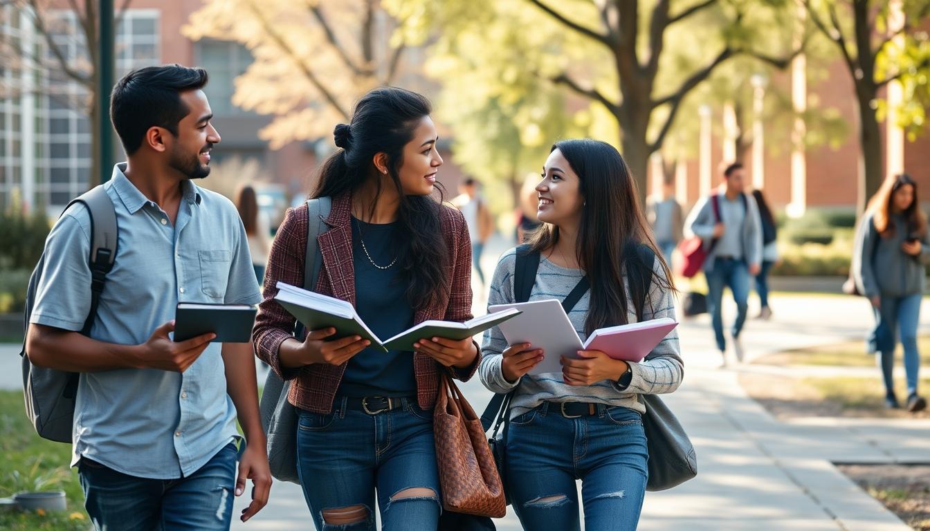 Student using online courses for flexible education